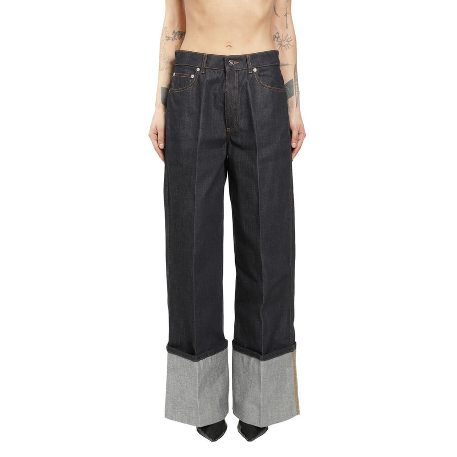 Givenchy Raw Turn-up Jeans, view 6