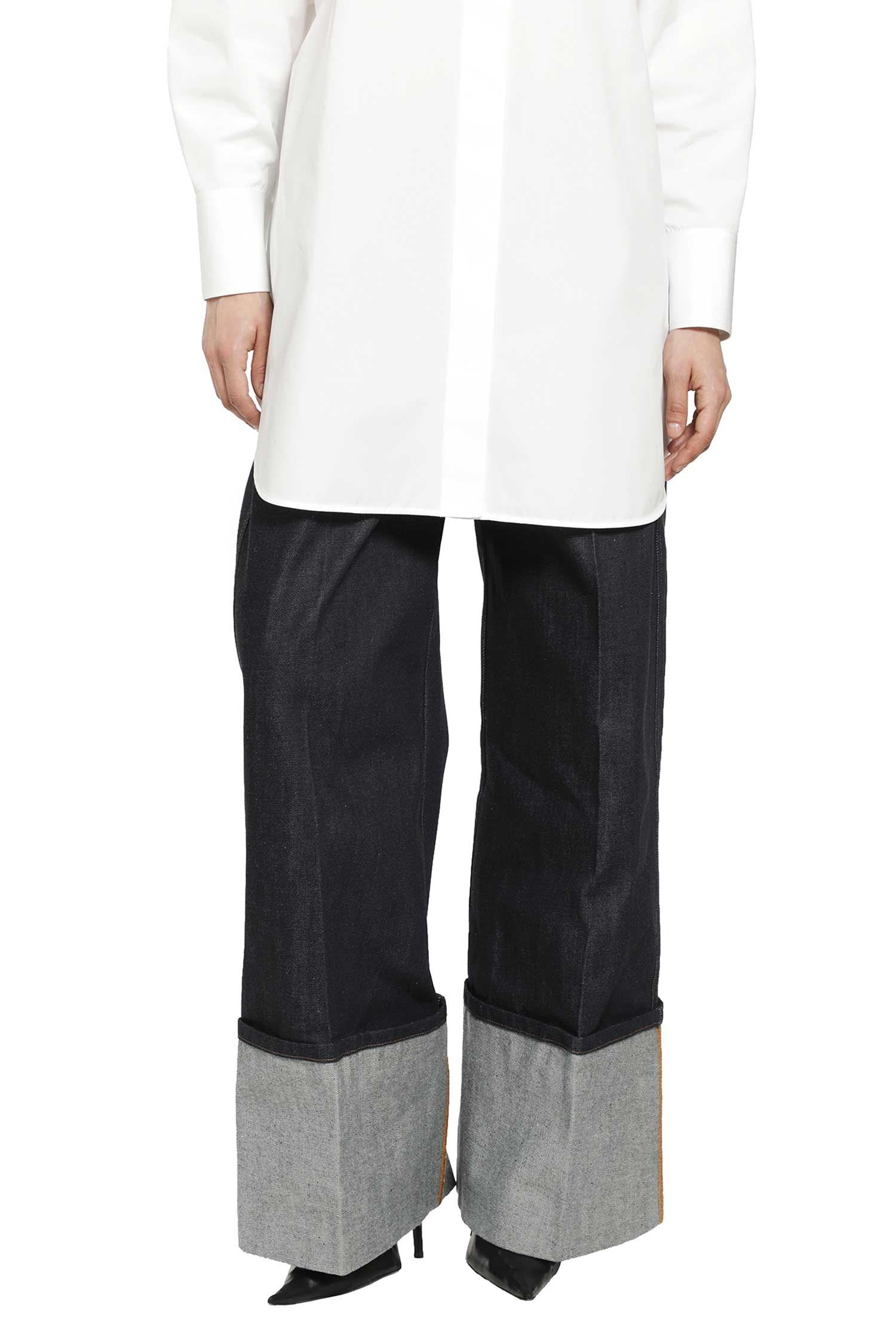 Givenchy Raw Turn-up Jeans