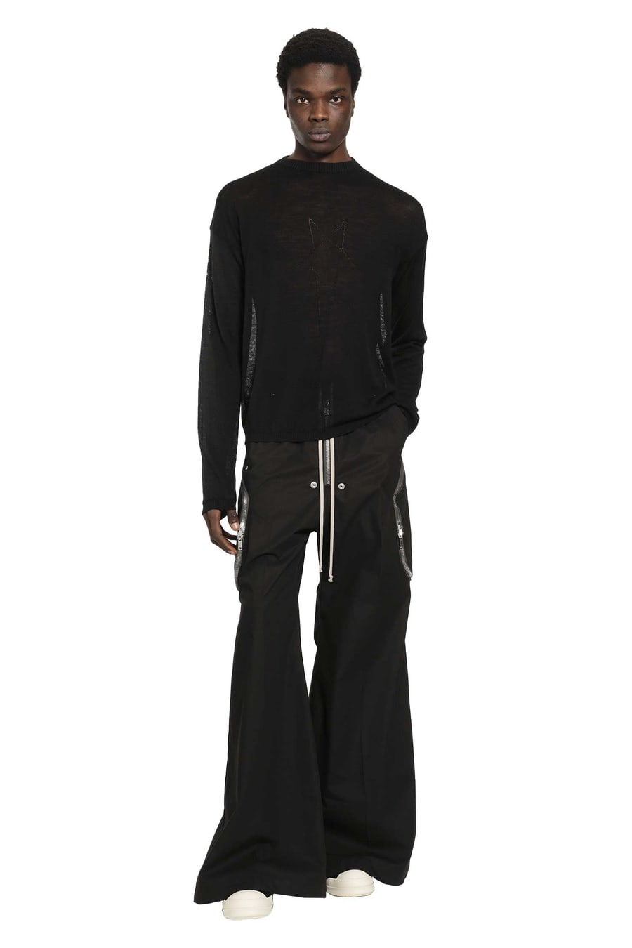 Rick Owens Temple Sheer Sweater, view 5