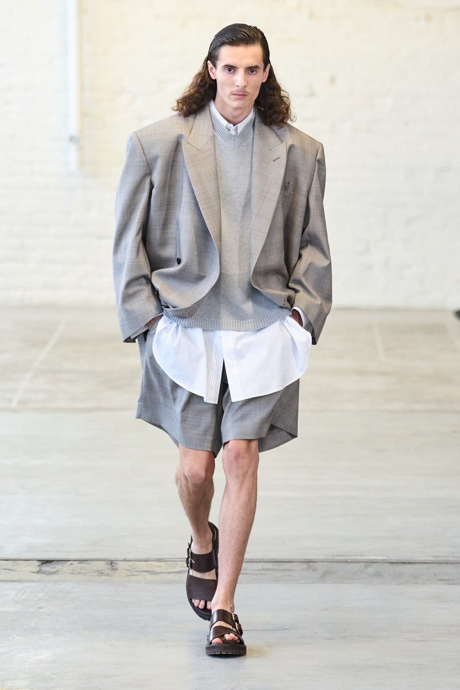 HED MAYNER Double-Breasted Wool Blazer, view 6