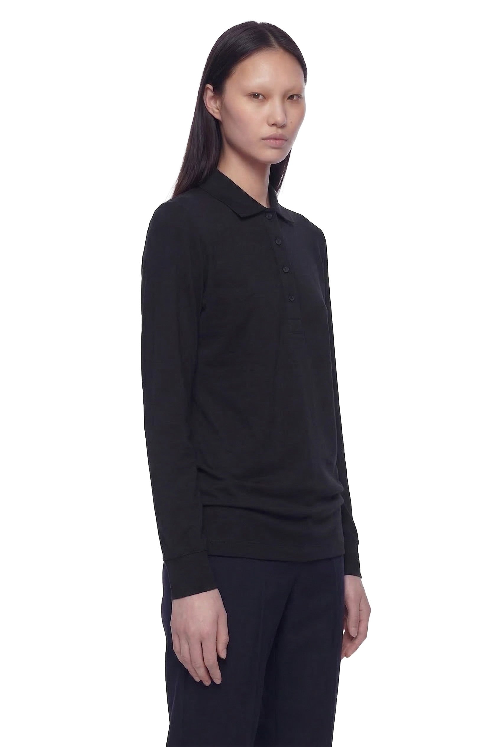 COURRÈGES Oversized Polo Shirt, view 2