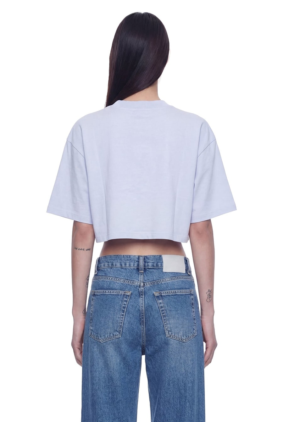 Marni Cropped Logo T-Shirt, view 3