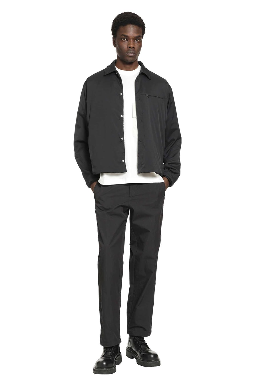 LAMINAR Padded Overshirt, view 6