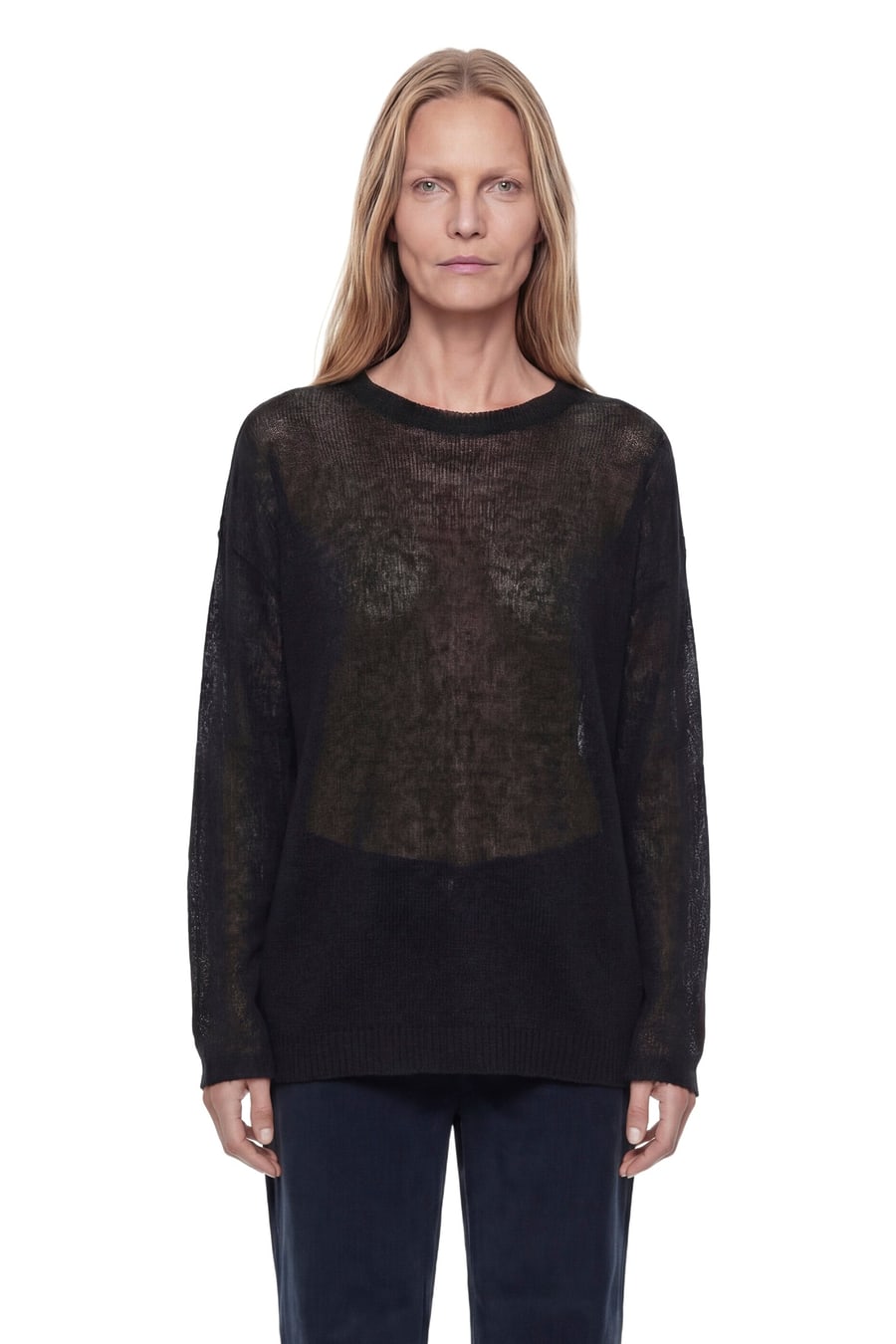Toteme Long Open Weave Sweater