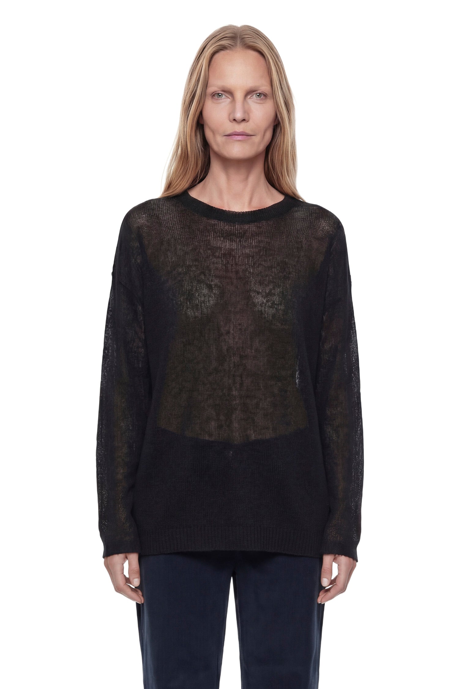Toteme Long Open Weave Sweater