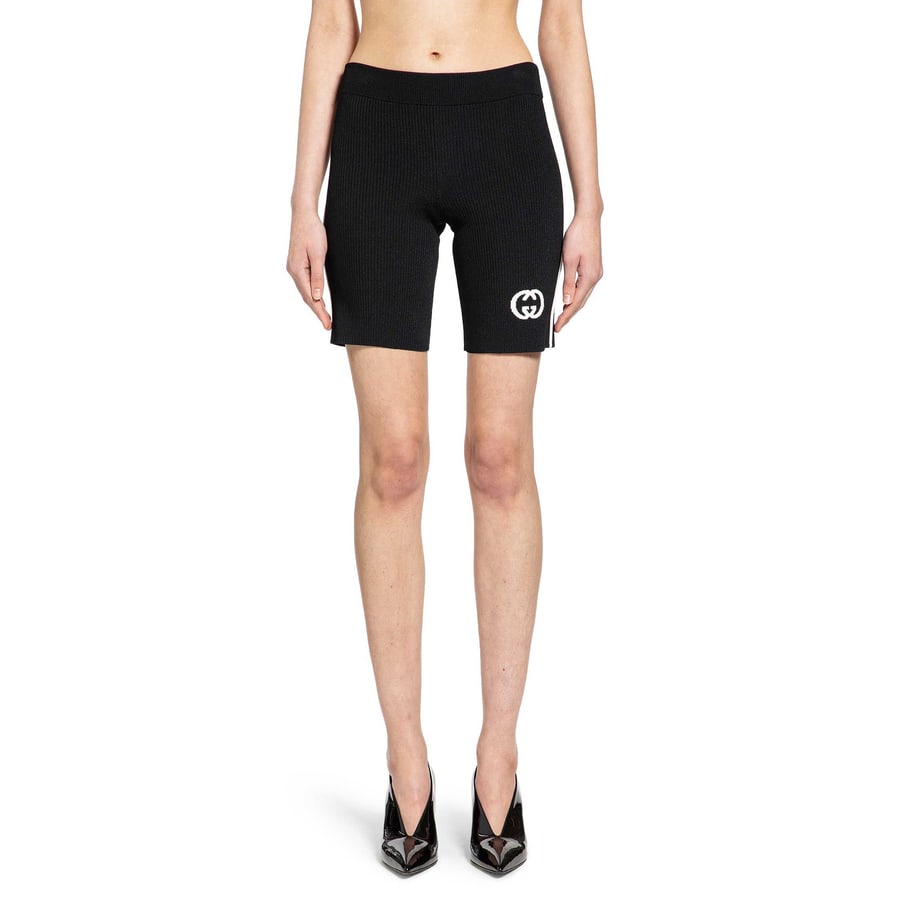 Gucci Interlocking G Viscose Shorts, view 7