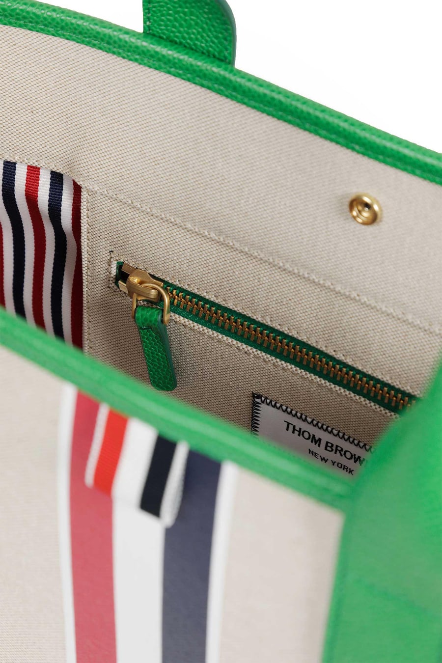 Thom Browne RWB Small Tool Tote Bag, view 4