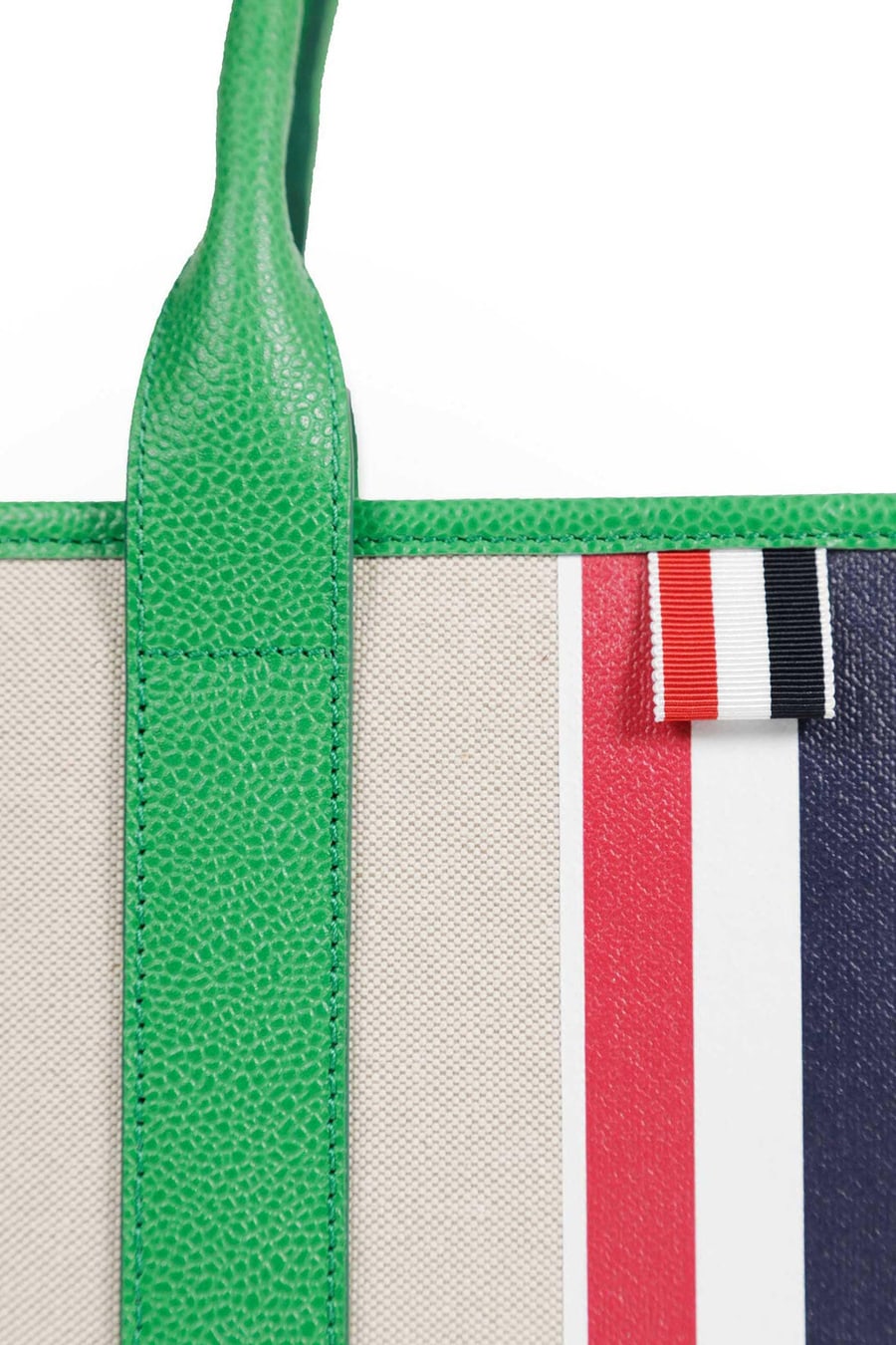 Thom Browne RWB Small Tool Tote Bag, view 5