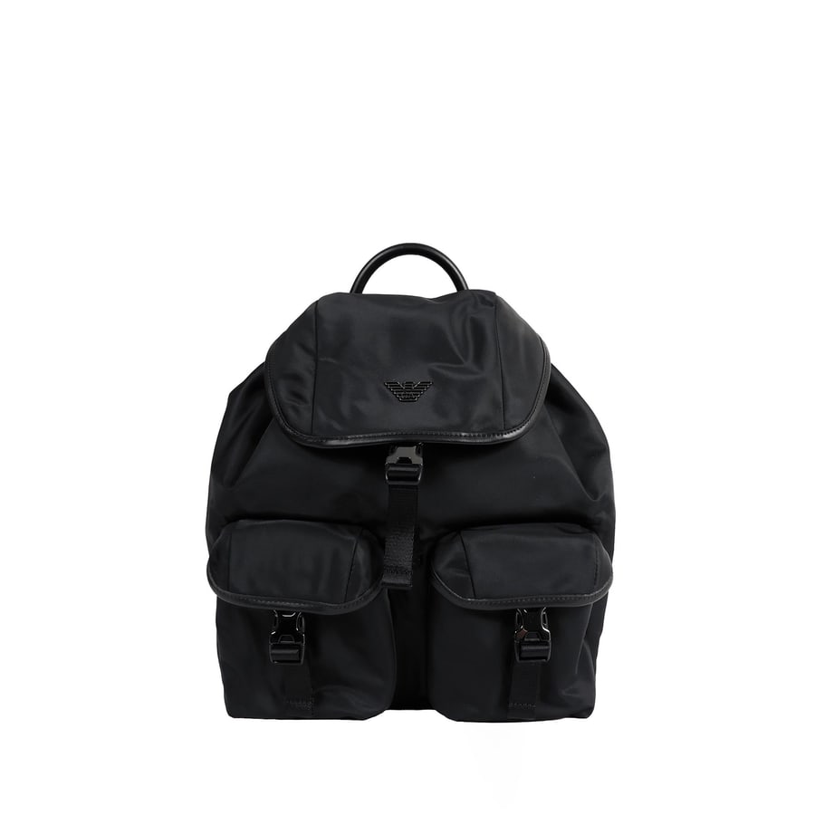 Emporio Armani Logo Backpack, view 5