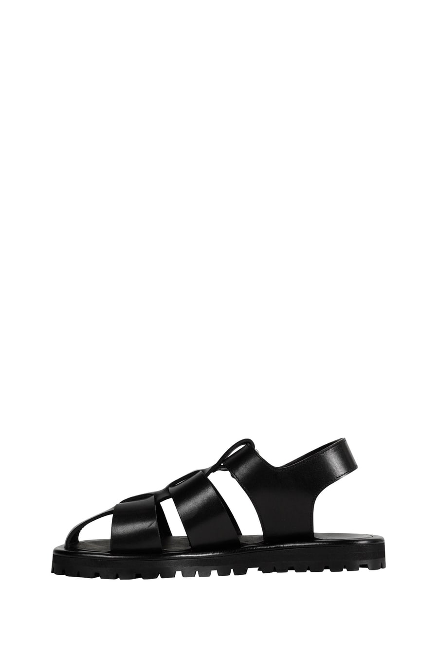 STUDIO NICHOLSON Sandom Leather Sandals, view 4