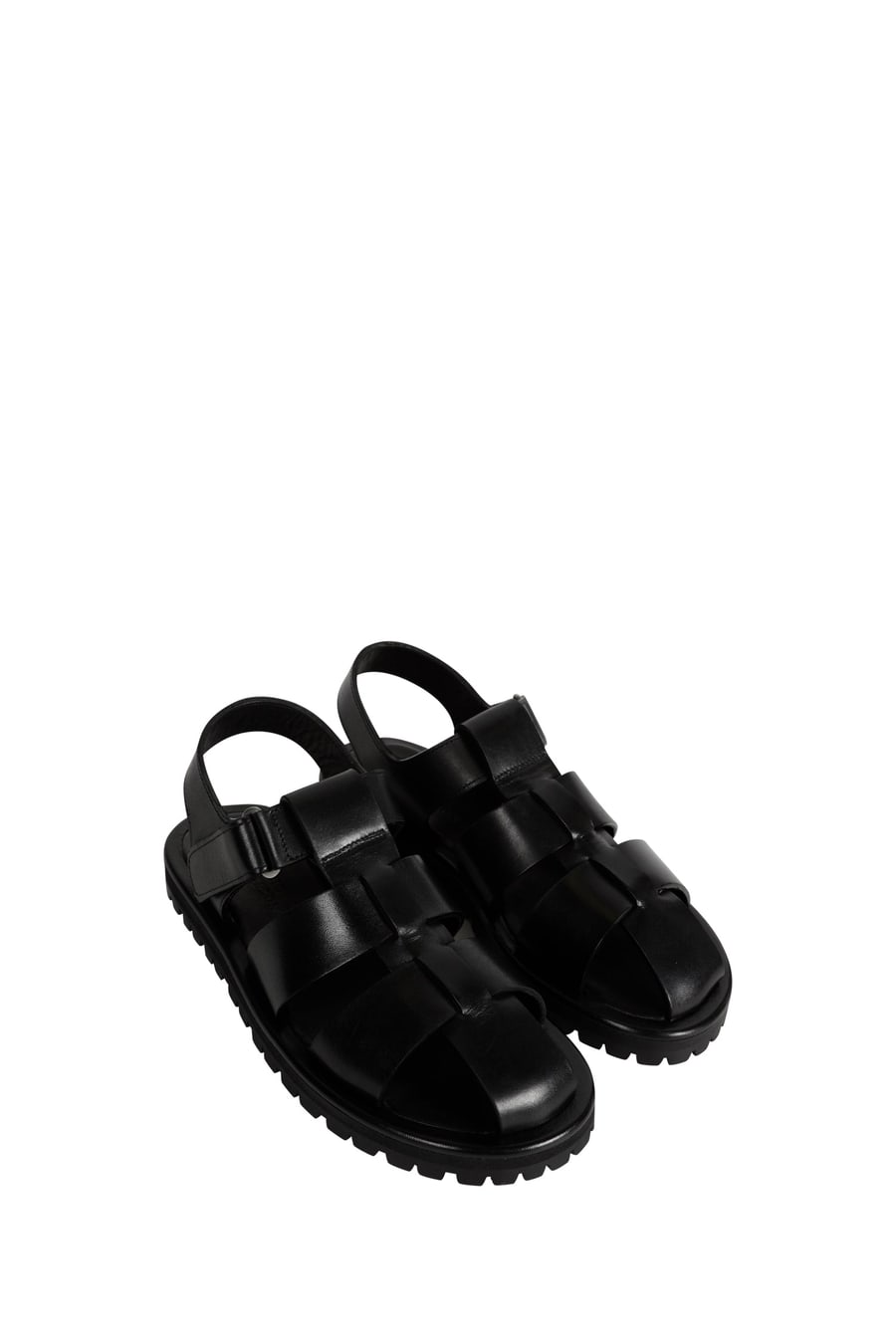 STUDIO NICHOLSON Sandom Leather Sandals, view 6