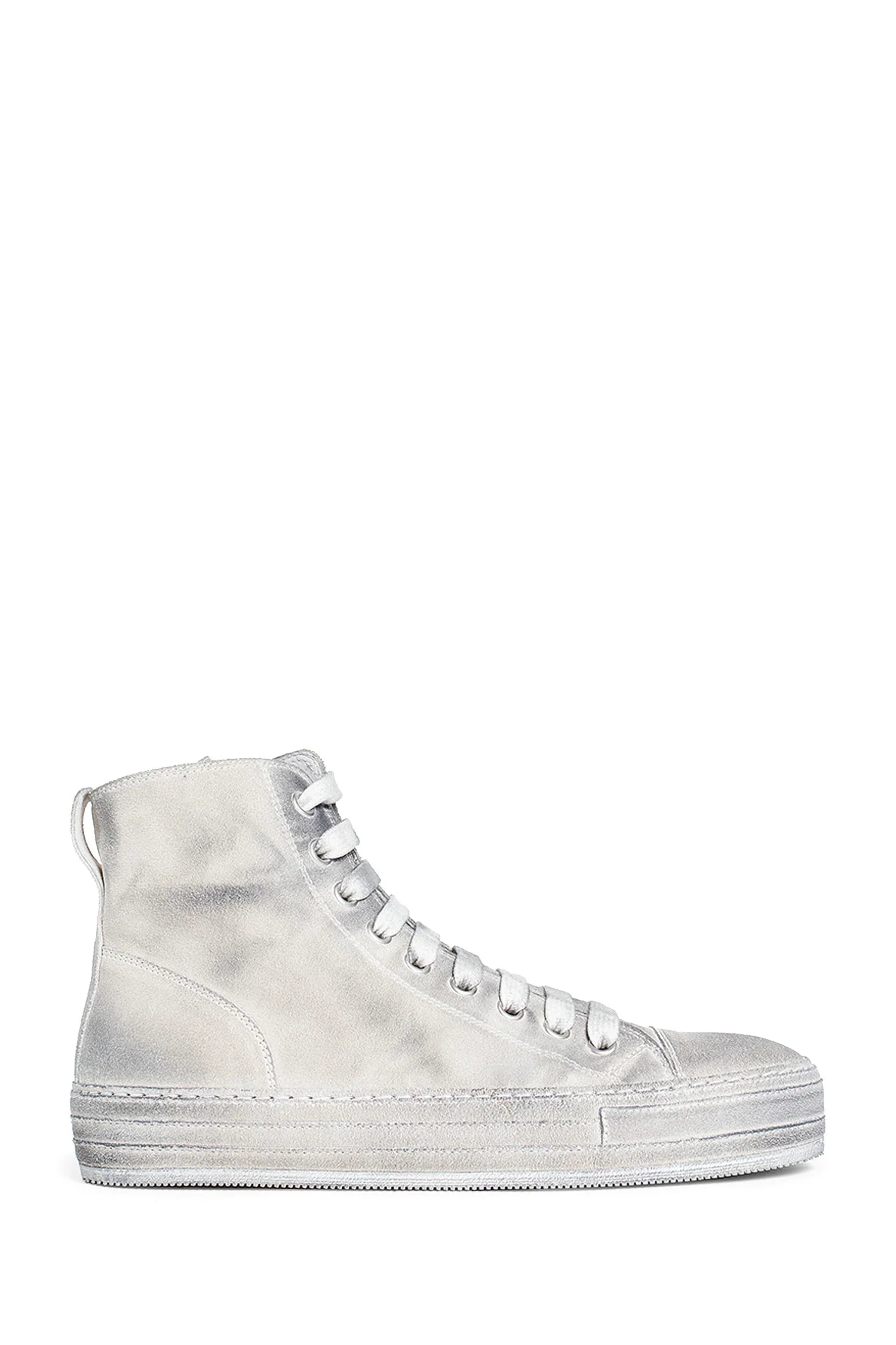 Ann Demeulemeester Raven High-Top Sneakers