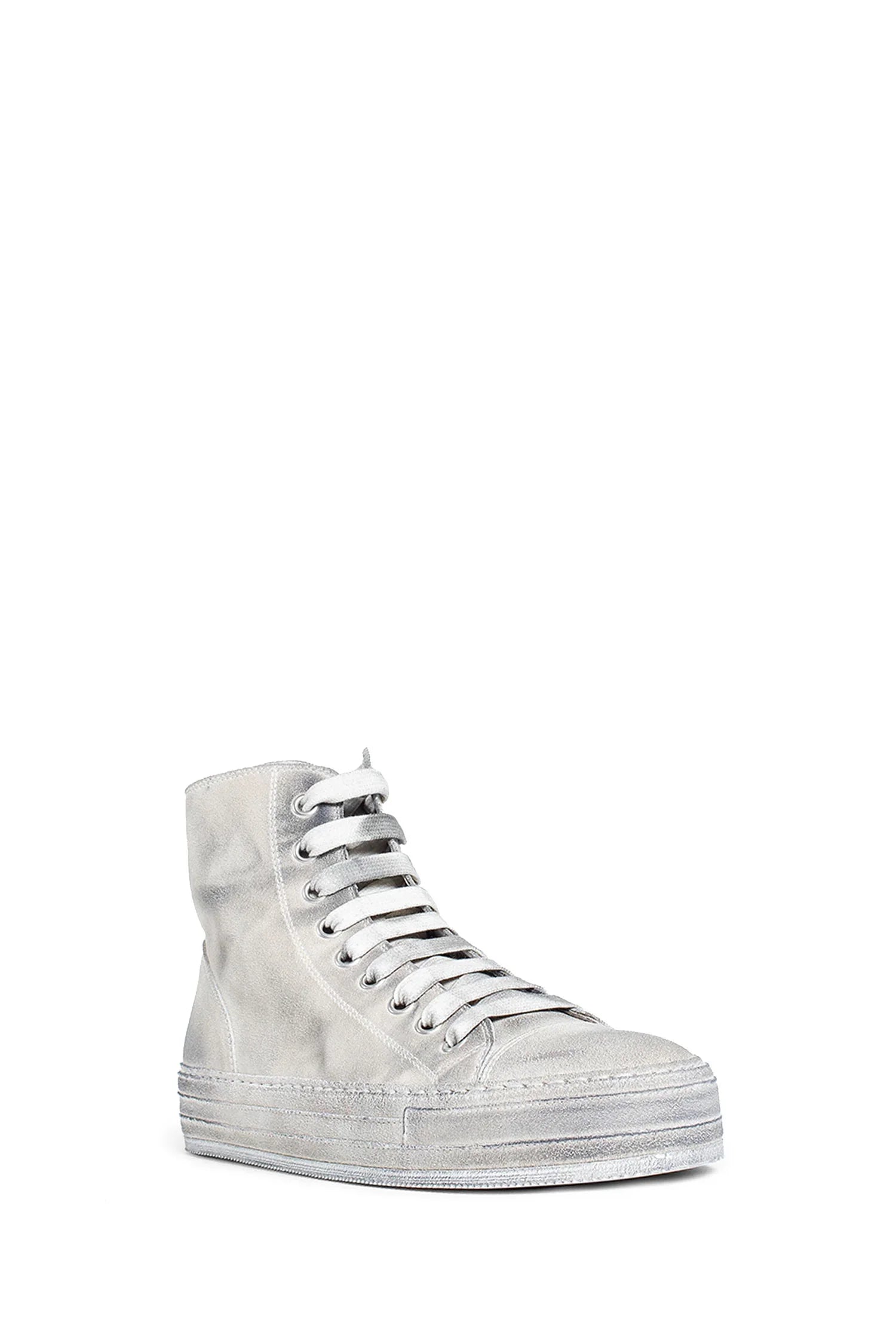 Ann Demeulemeester Raven High-Top Sneakers, view 2