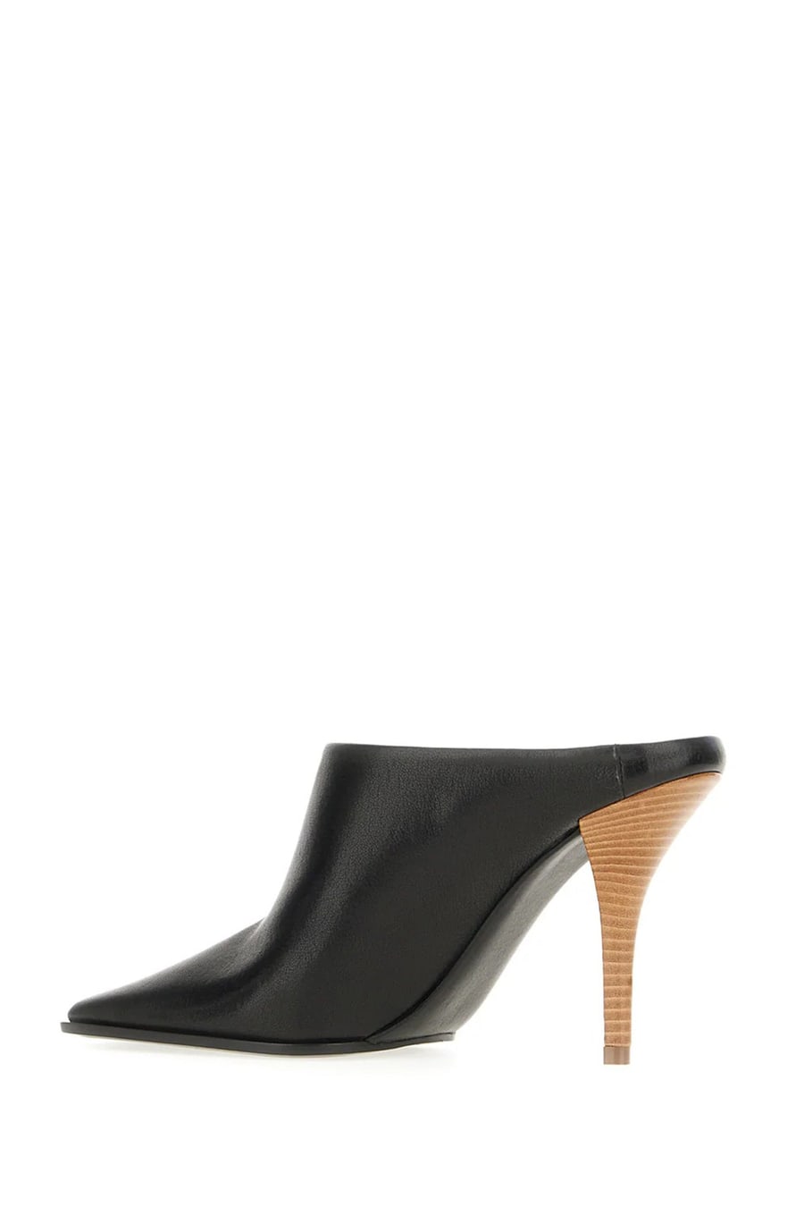 Alaïa Leather 90 Mules, view 3