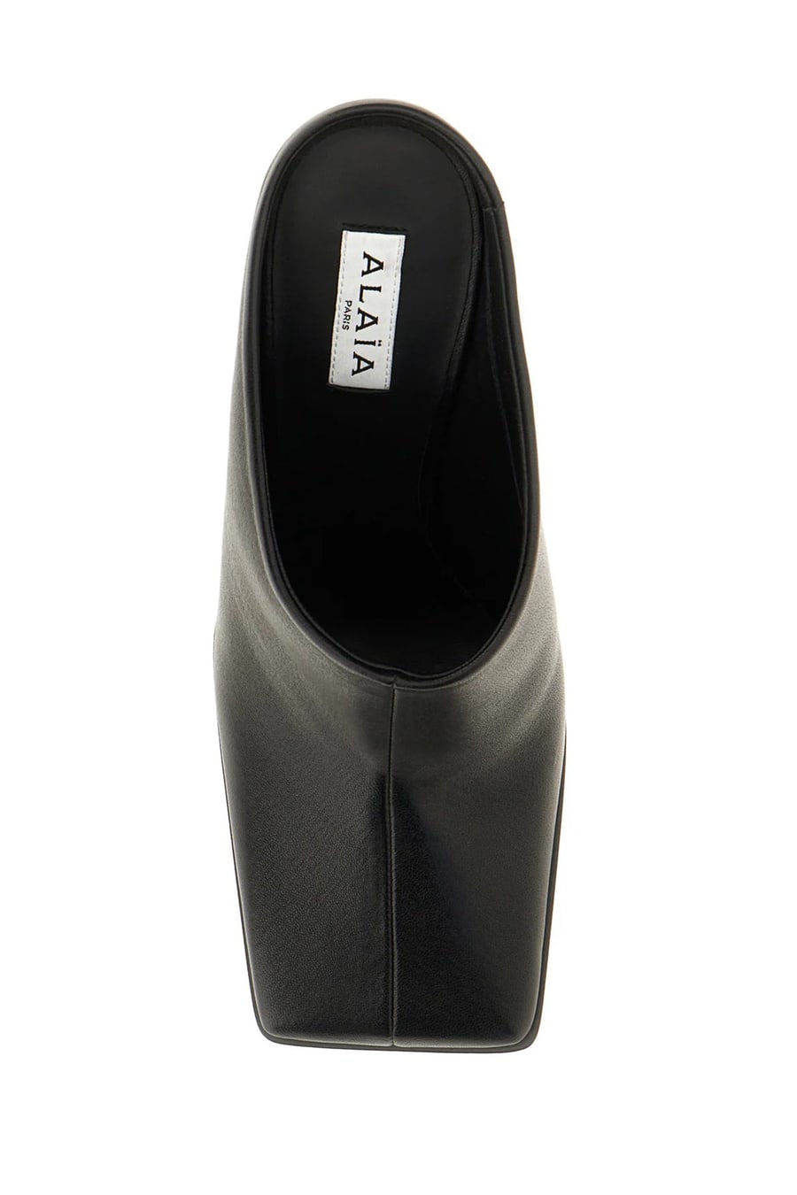 Alaïa Leather 90 Mules, view 4