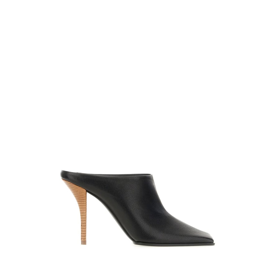 Alaïa Leather 90 Mules, view 5