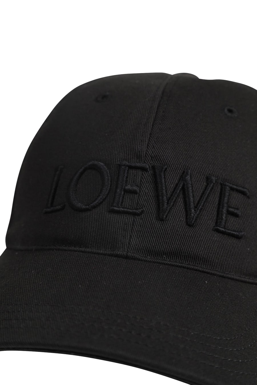 Loewe Logo-Embroidered Canvas Baseball Cap, view 4