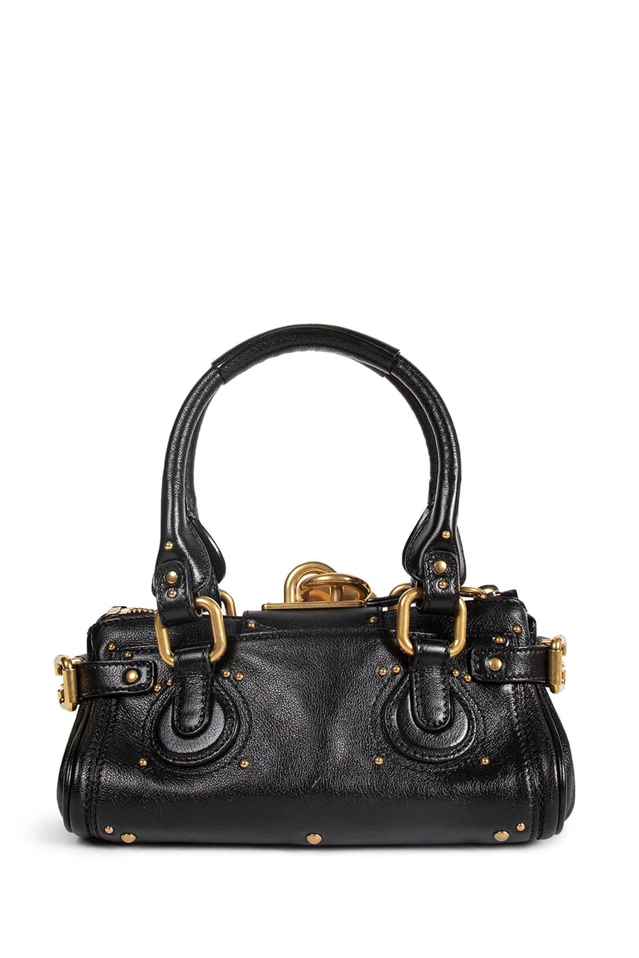 Chloé Small Paddington Bag in Grained Leather, view 3
