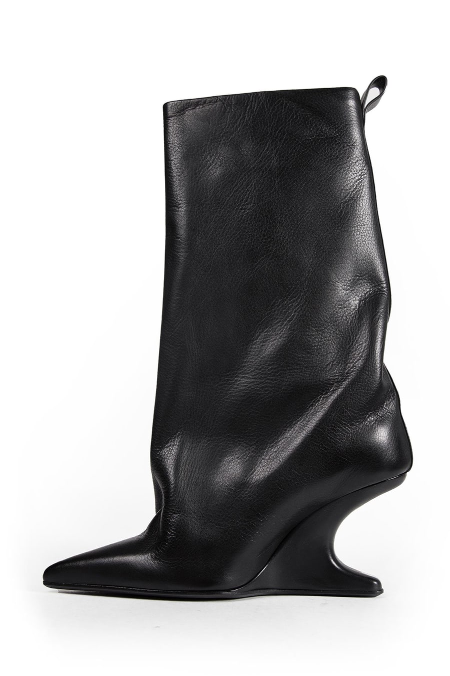 Rick Owens Temple Cantilever 8 Sharp Flared Boots, view 4