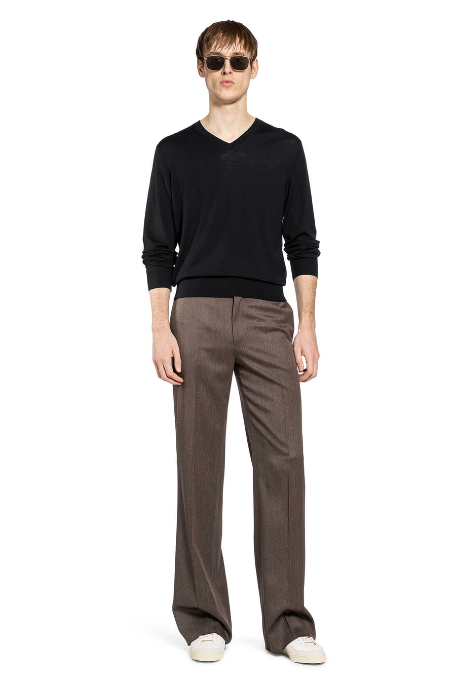 Tom Ford Wool V-Neck Sweater, view 5