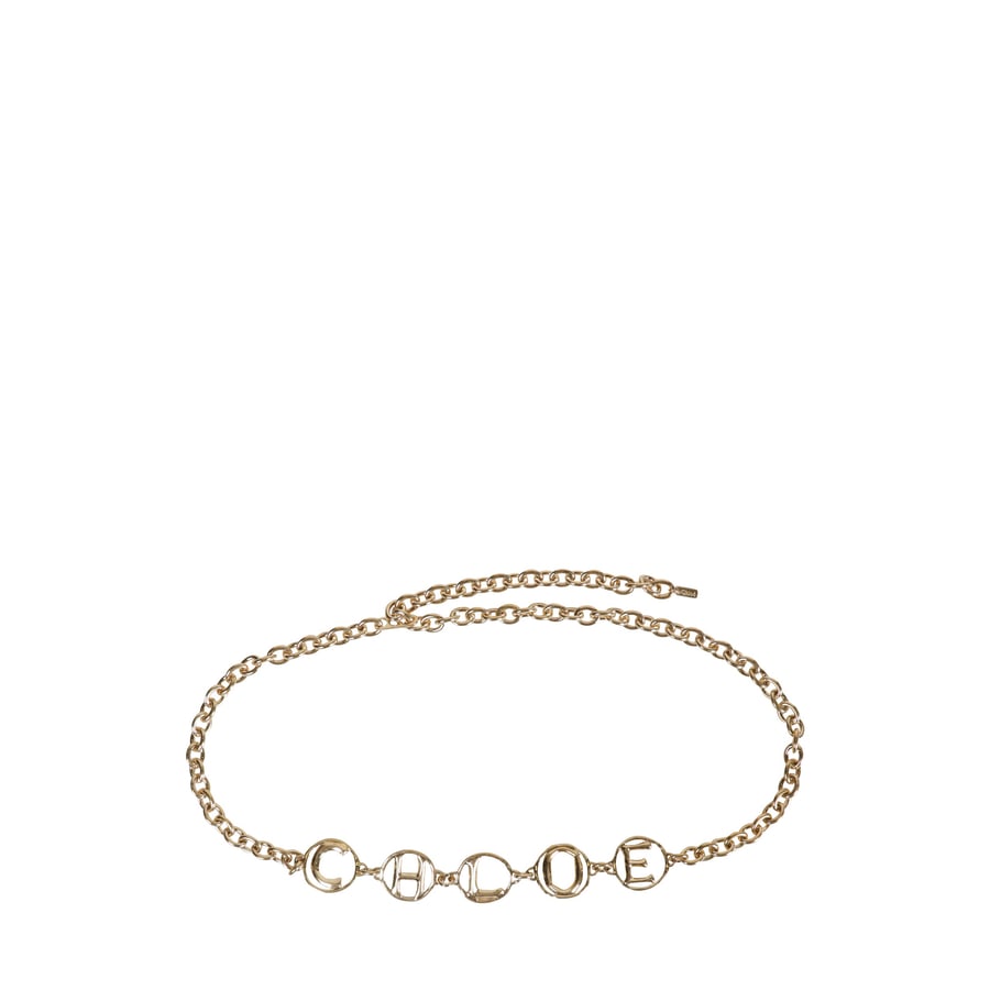 Chloé Script Jewelry Belt, view 3