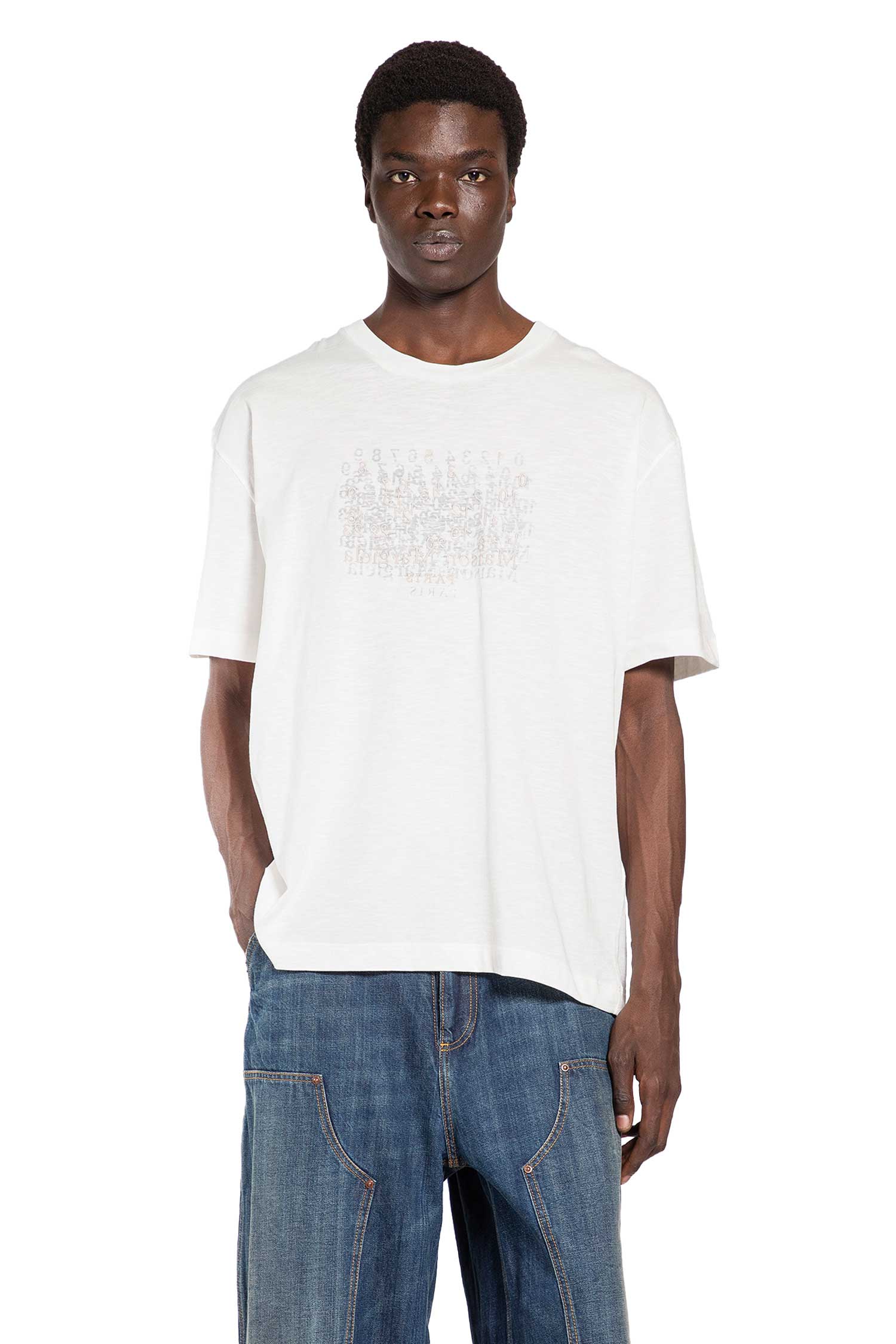 Maison Margiela Numerical Cotton T-Shirt