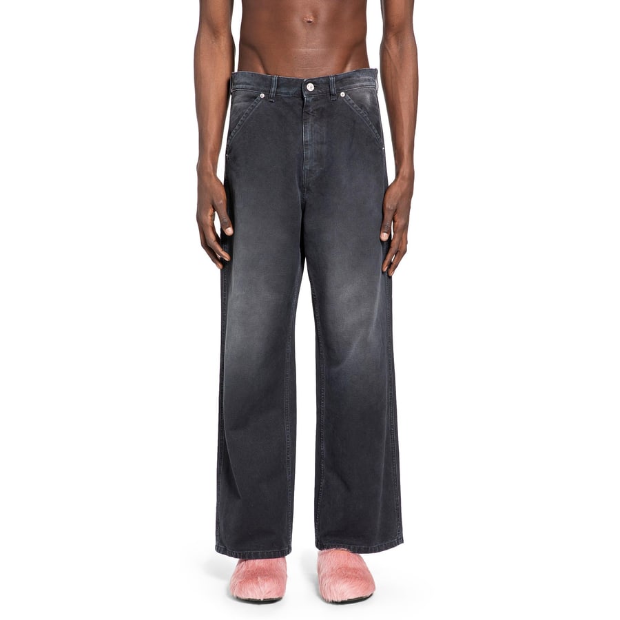 Marni Cotton Canvas Trousers, view 6
