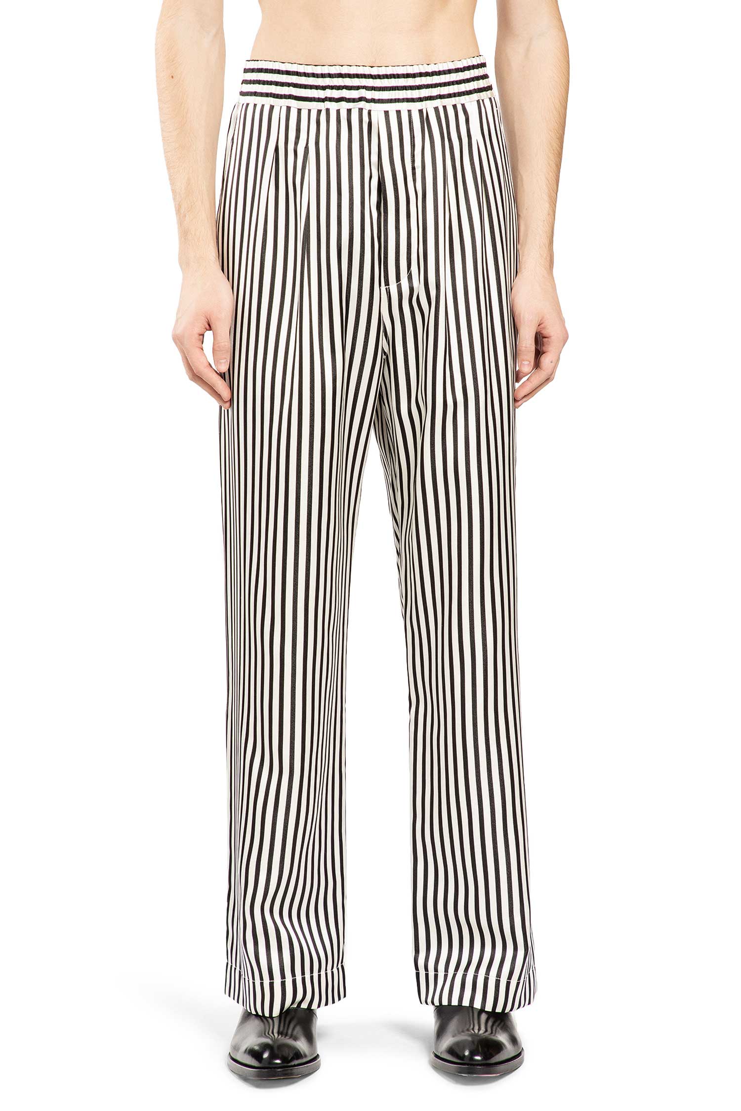 Tom Ford Fluid Silk Stripe Lounge Pants, view 2