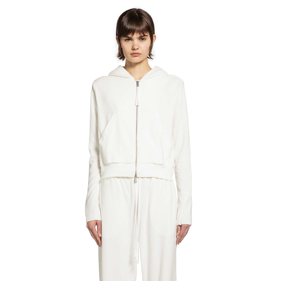 THOM KROM Hooded Terry Sweatjacket, view 6
