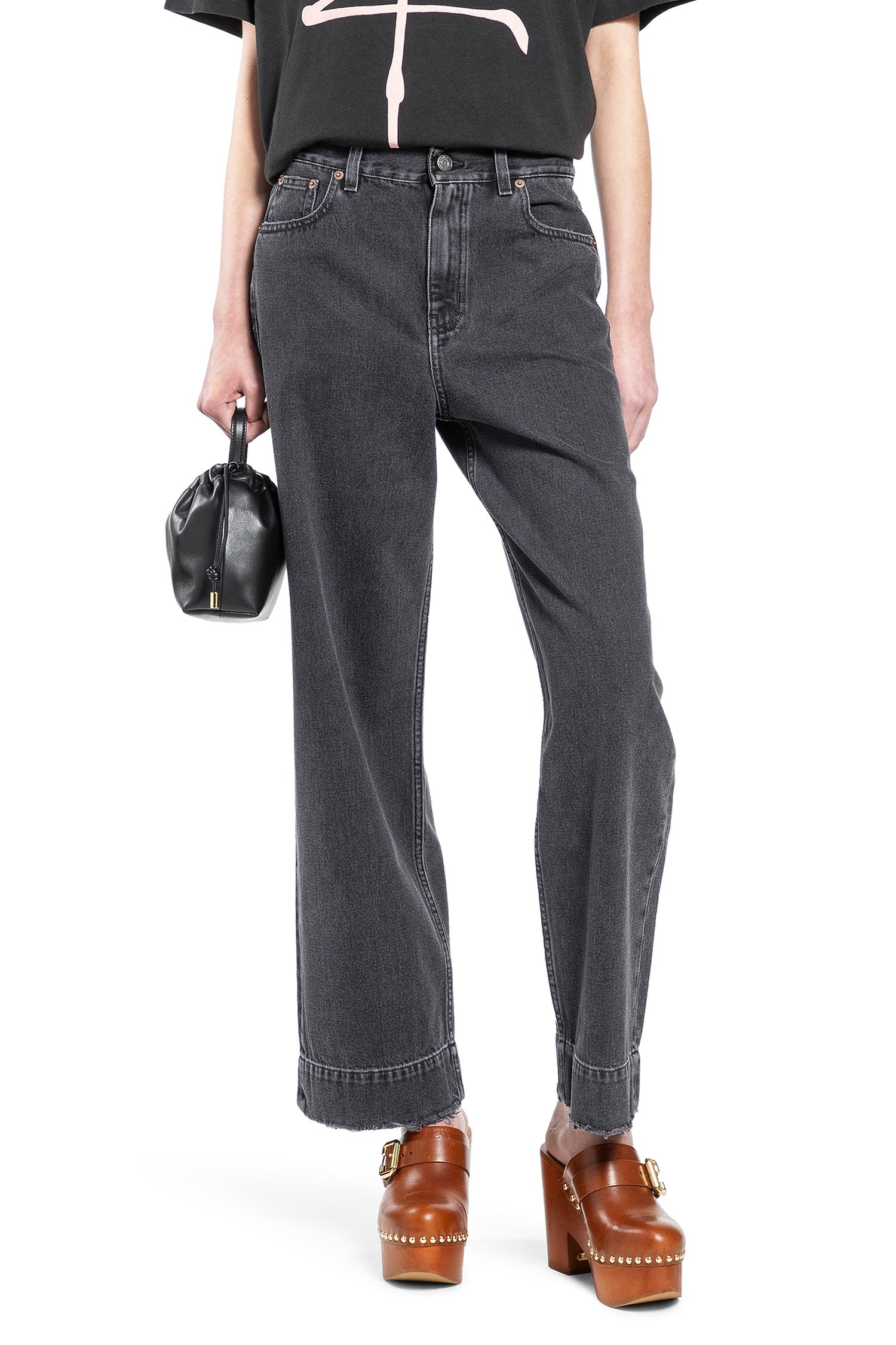 Chloé High-Rise Cropped Jeans