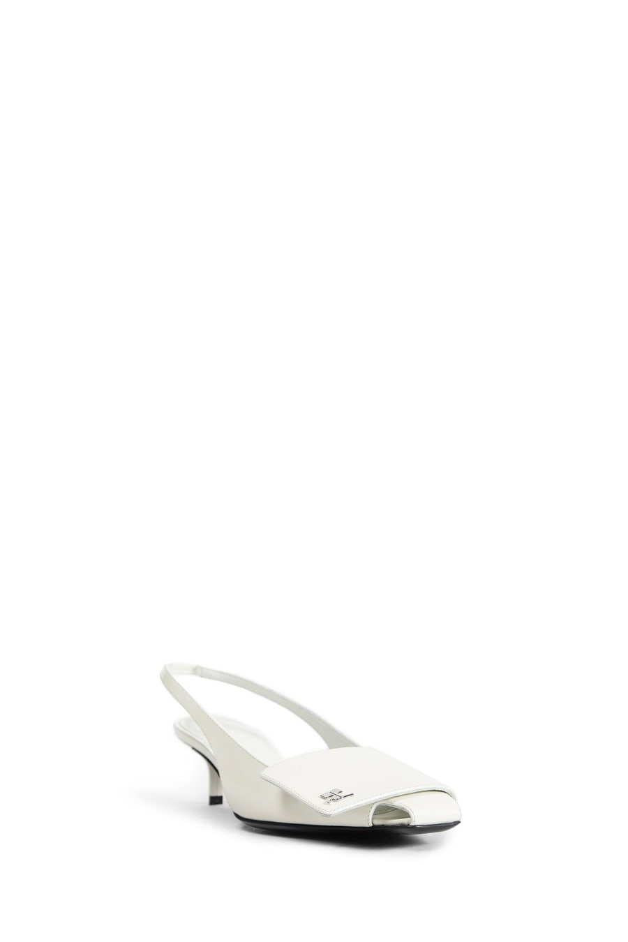 COURRÈGES Fold Iced Slingbacks, view 2