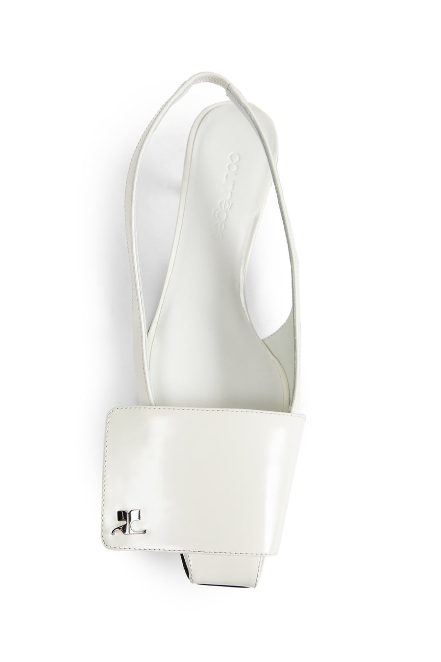 COURRÈGES Fold Iced Slingbacks, view 5
