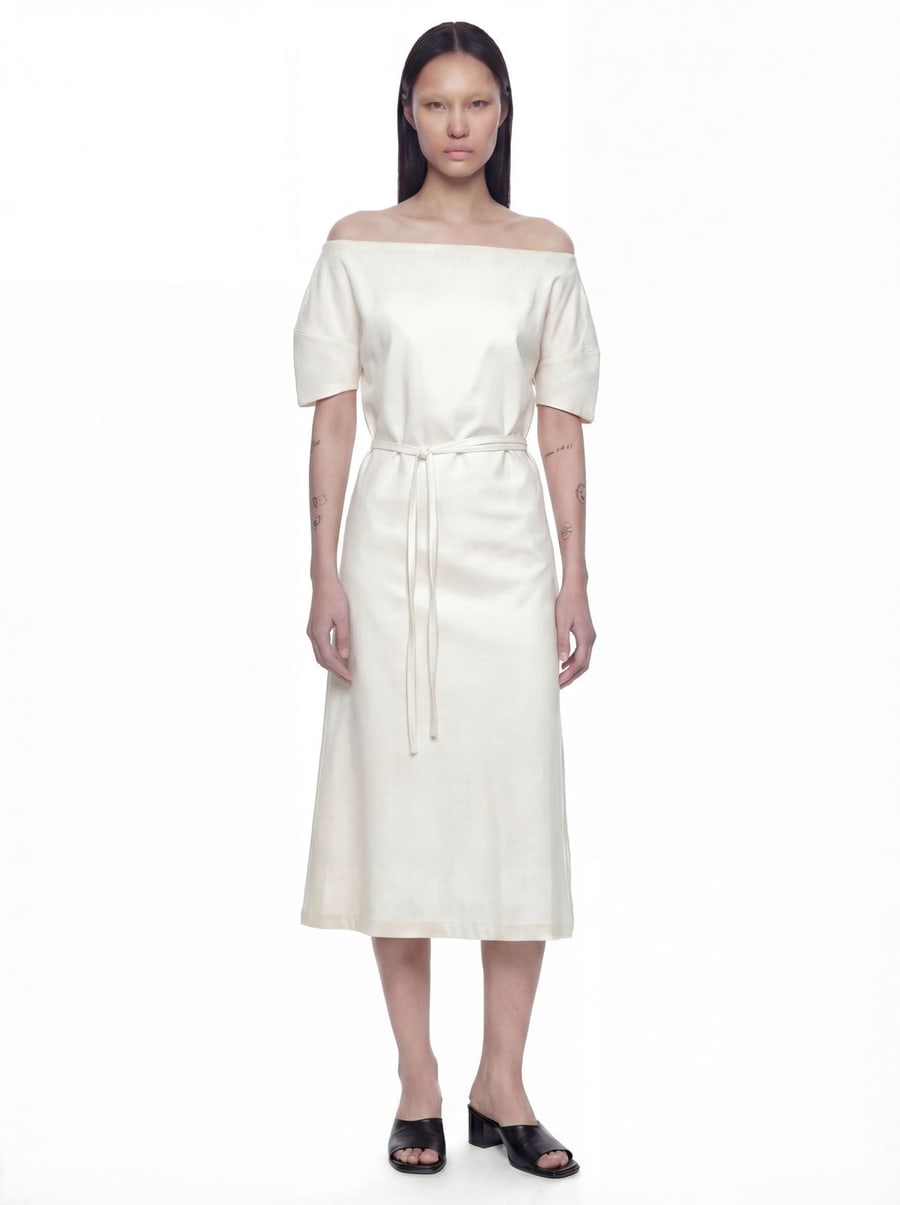 Lemaire Off Shoulder Dress, view 2