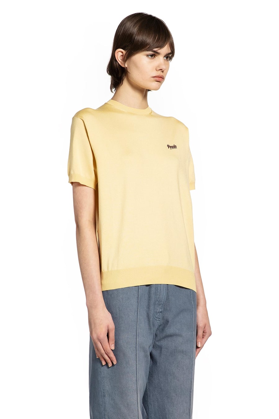 Prada Ribbed Crewneck Knit, view 3