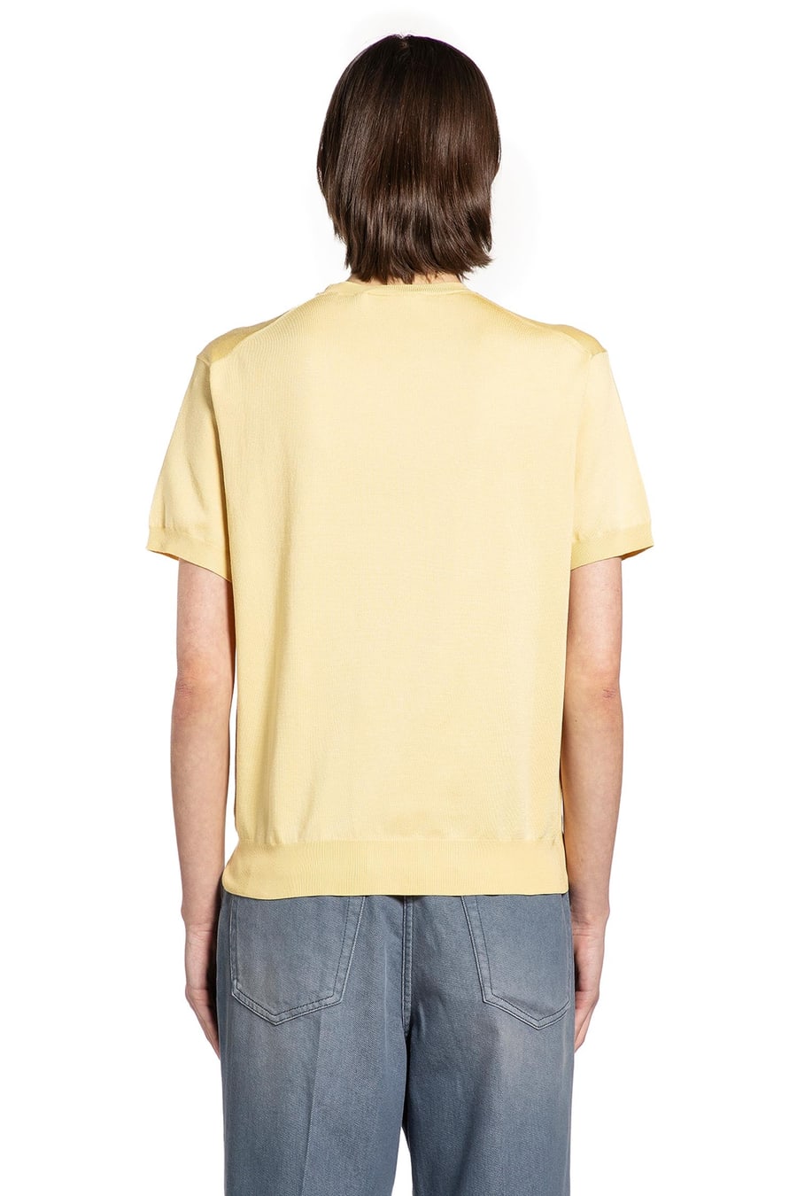 Prada Ribbed Crewneck Knit, view 4