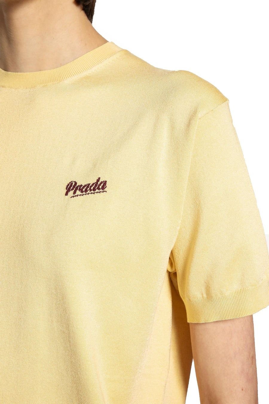 Prada Ribbed Crewneck Knit, view 5