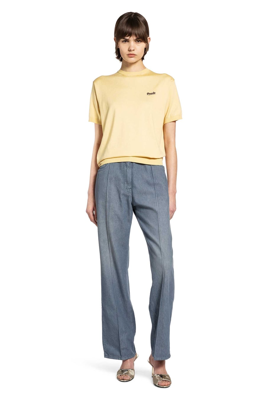 Prada Ribbed Crewneck Knit, view 6