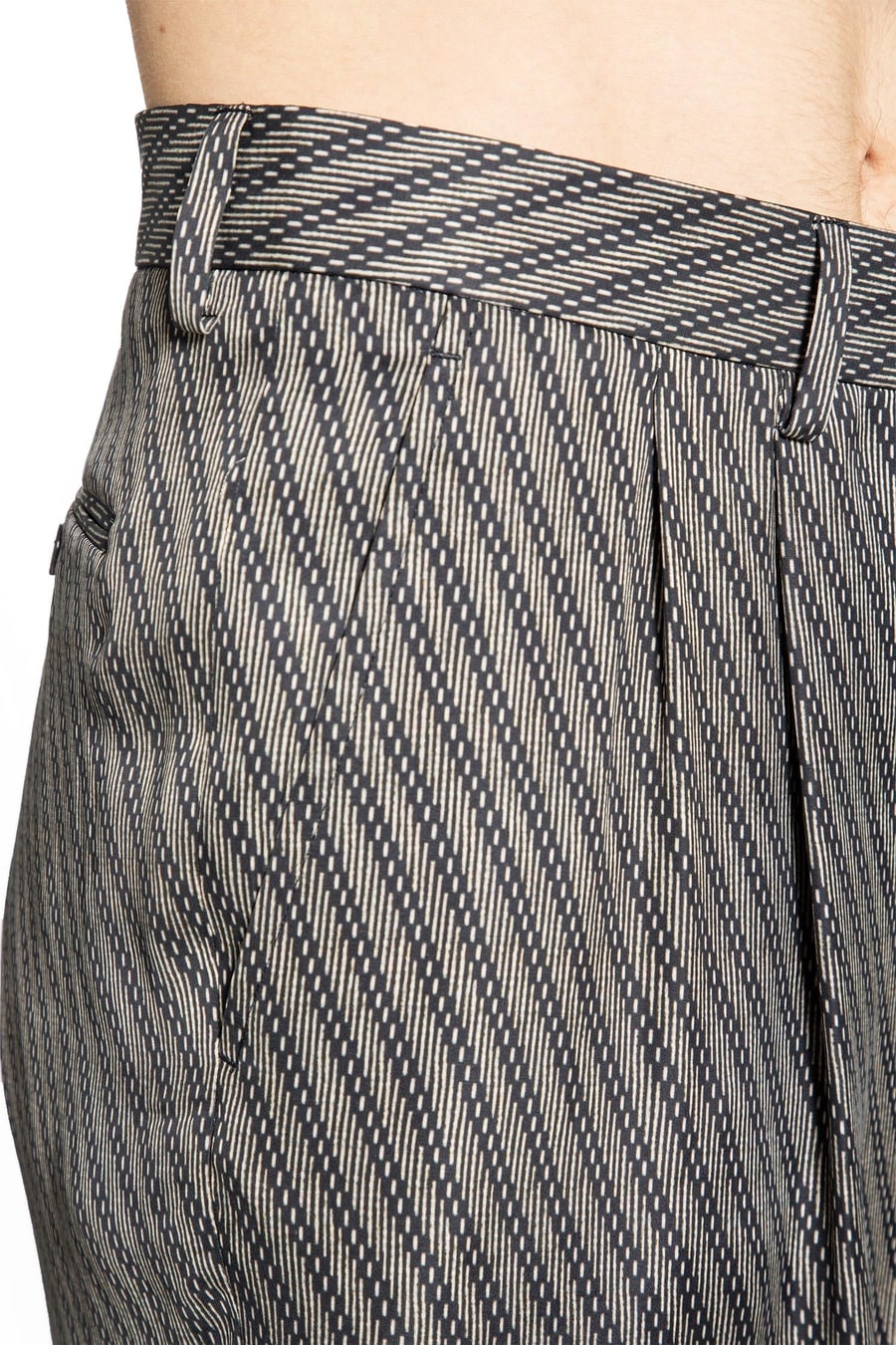 Giorgio Armani Diagonal Printed Trousers, view 5