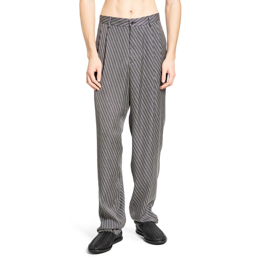 Giorgio Armani Diagonal Printed Trousers, view 7