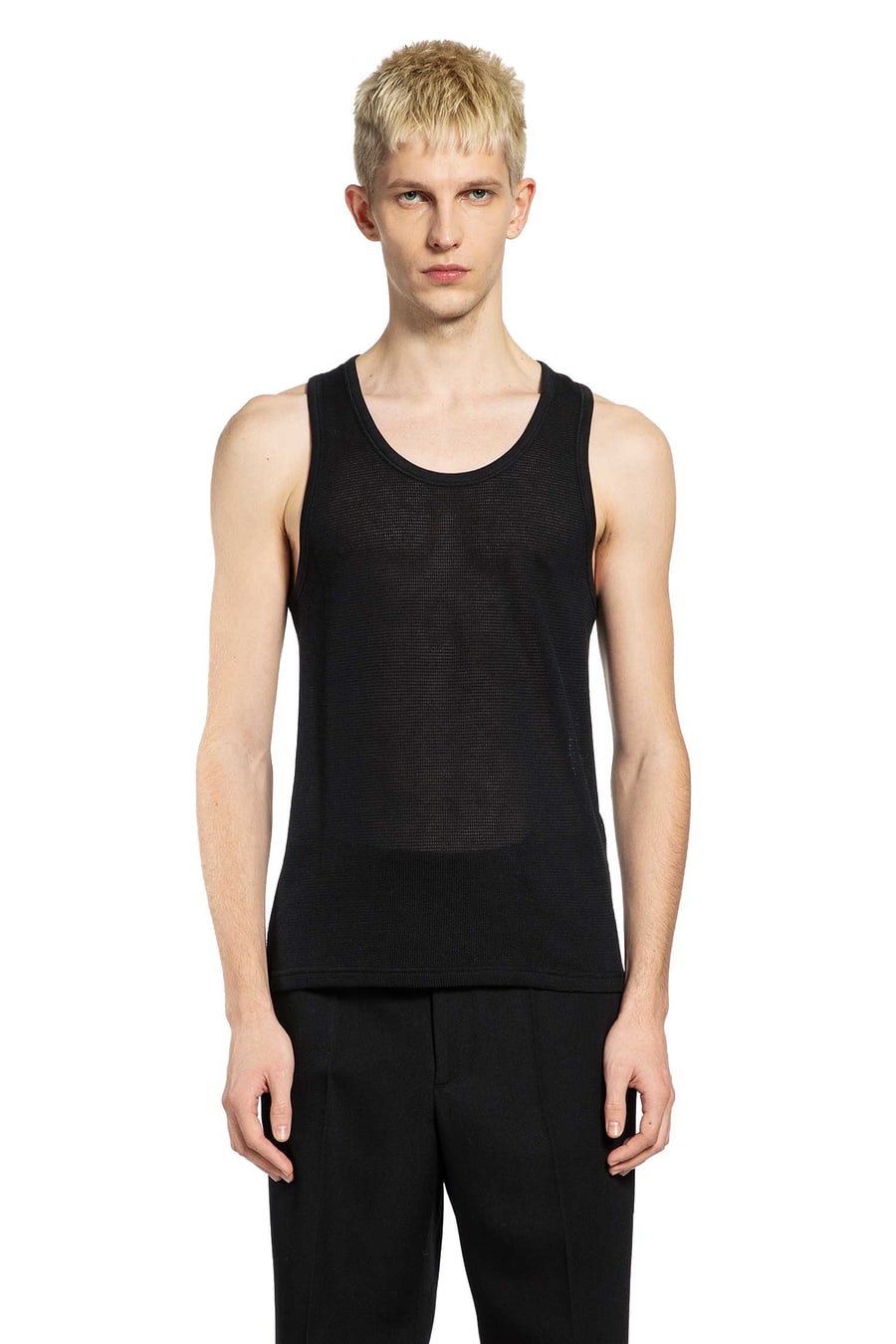 Tom Ford Semi-sheer Cotton Tank Top, view 2