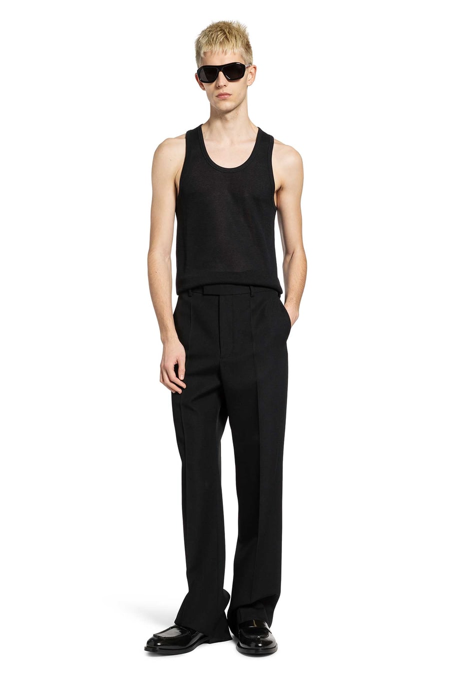 Tom Ford Semi-sheer Cotton Tank Top, view 5