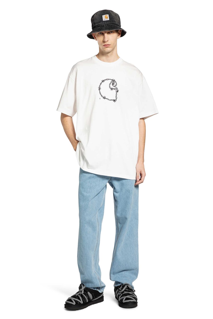 Carhartt WIP Single Knee Denim Pants, view 5