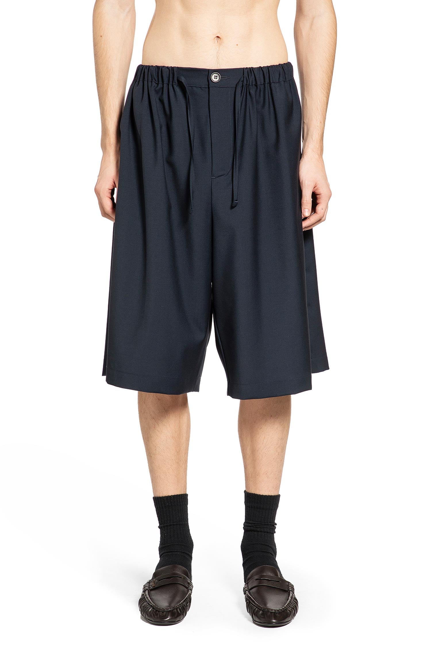 ROSE BURRITO Basketball Wool Shorts, view 2