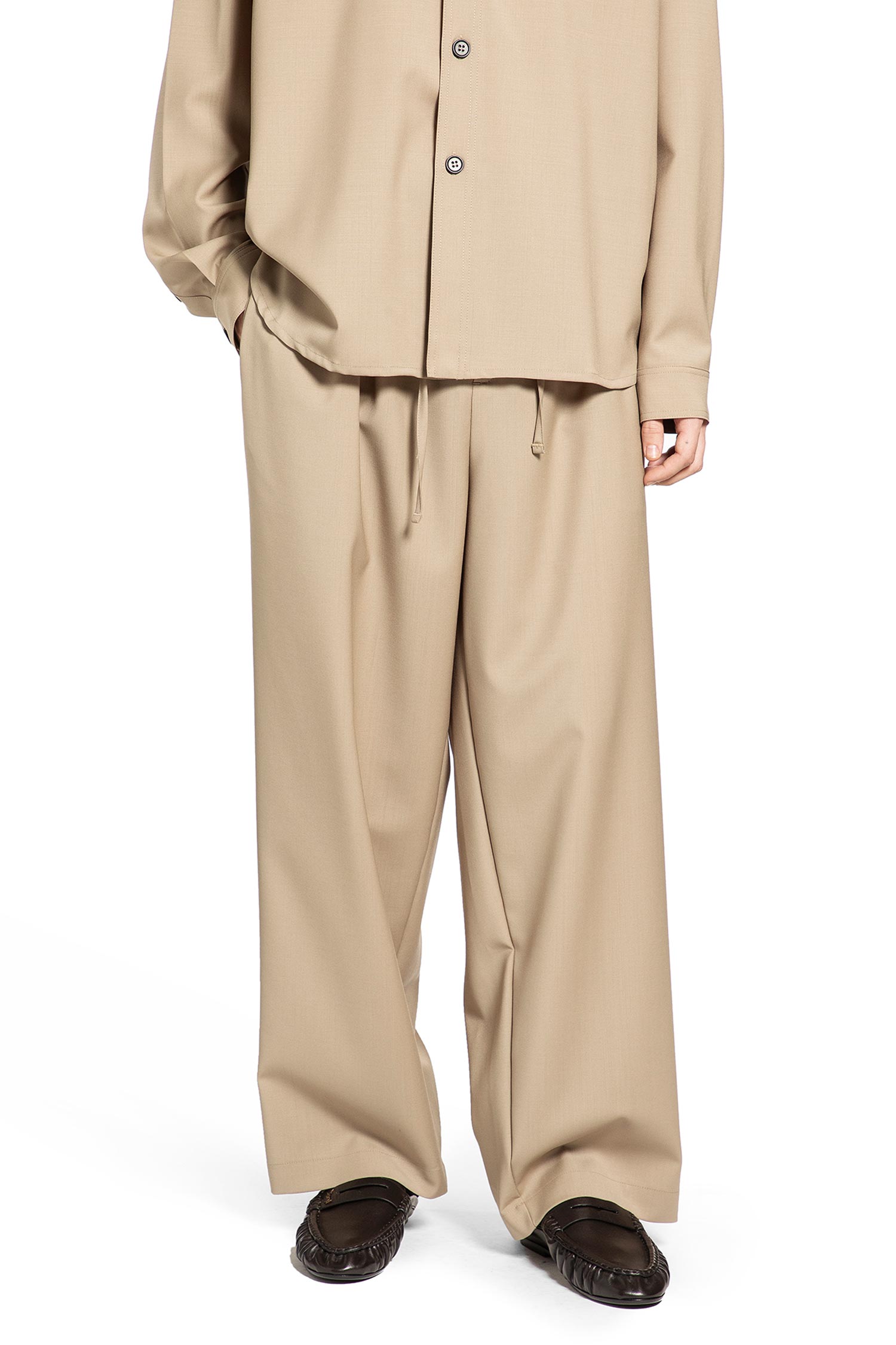 ROSE BURRITO Wool Pyjama Trousers