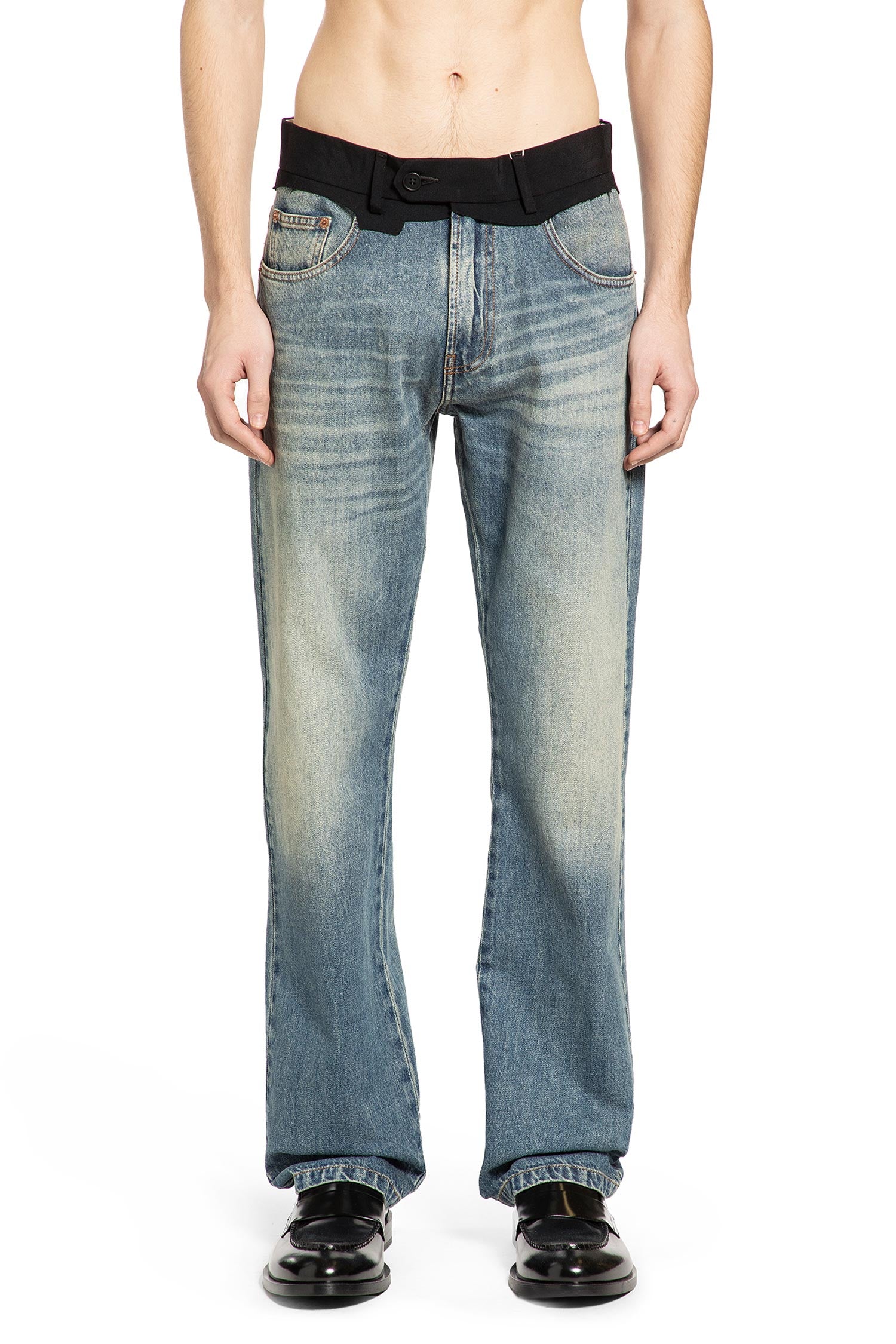 MM6 Maison Margiela Replaced Waist Jeans, view 2