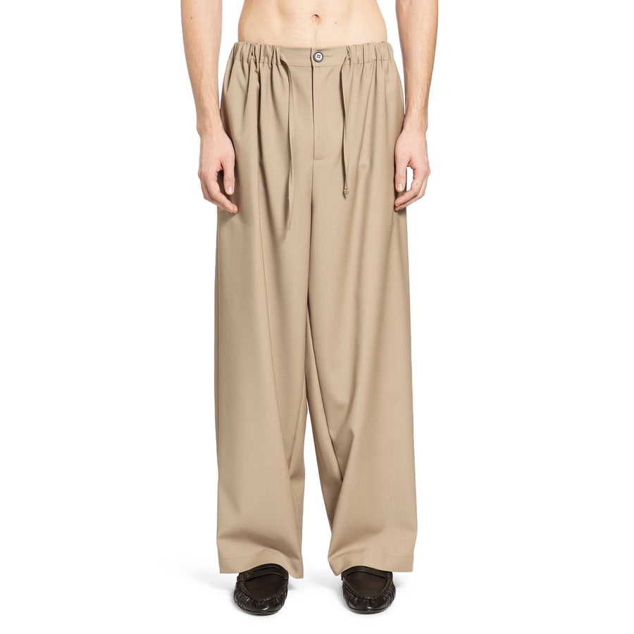ROSE BURRITO Wool Pyjama Trousers, view 6
