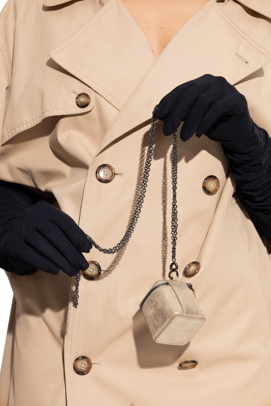Maison Margiela Mini Cube Necklace, view 4