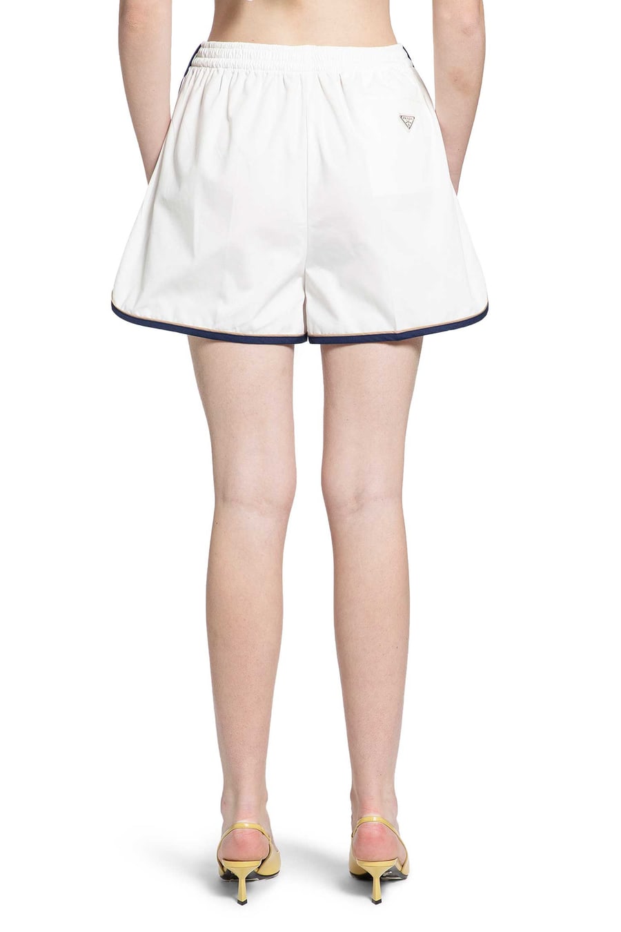 Prada Cotton Poplin Shorts, view 4