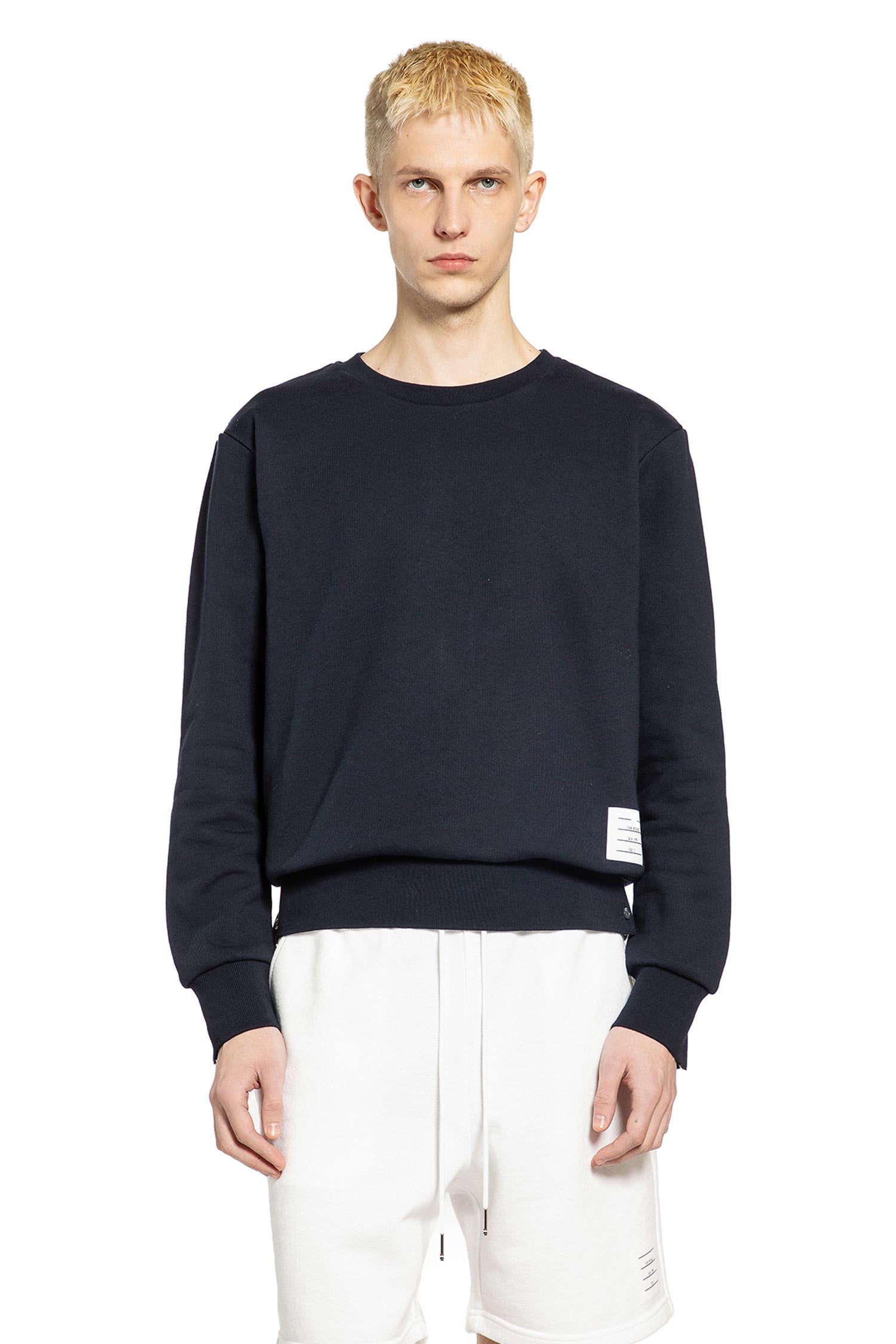 Thom Browne Classic Loopback RWB Sweatshirt