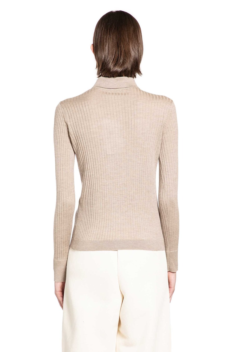 Max Mara Lightweight Cashmere Silk Polo, view 4
